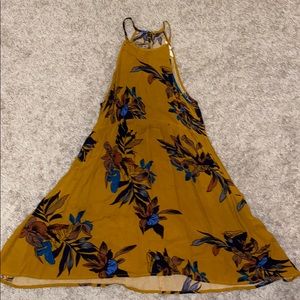 Flows boho floral casual mini dress